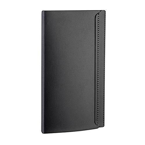 セキセイ ケースファイル アクティフV フリップスリムケース ブラック A4三つ折り ACT-5933-60 | 