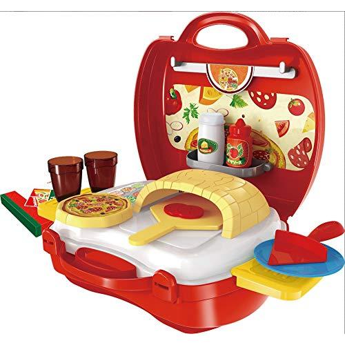 リンクス 子供用玩具 なりきりごっこあそびセット なりきりピザ屋さんセット 33.5×28×25.5cm | 