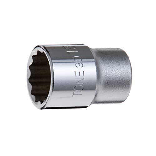 トネ(TONE) ソケット(12角) HP3D-15 差込角9.5mm(3/8) 二面幅15mm | 