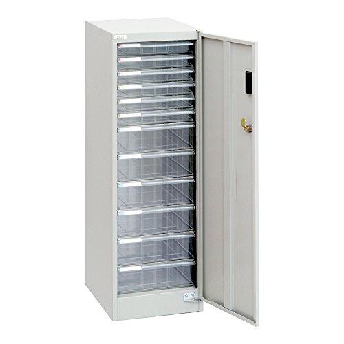 ナカバヤシ 書類棚 アバンテV2 鍵付きセキュリティフロアケース A4書類収納 12段 AF-SH12N | 