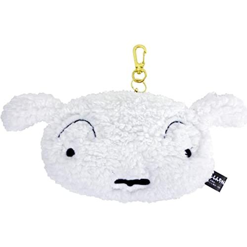 ティーズファクトリー クレヨンしんちゃん ぬいぐるみパスケース シロ KS-5533922SI H11×W17×D3cm | 