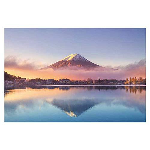 アップルワン(APPLEONE)1000ピース ジグソーパズル 朝霧と鏡富士 (50x75cm) | 