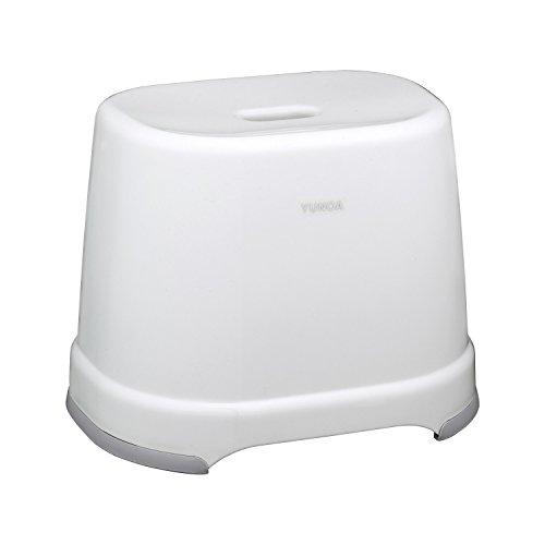 レック YUNOA ( ユノア ) 風呂いす 高さ28cm ( ニューホワイト ) 防カビ ・ 抗菌 BB-108 | 