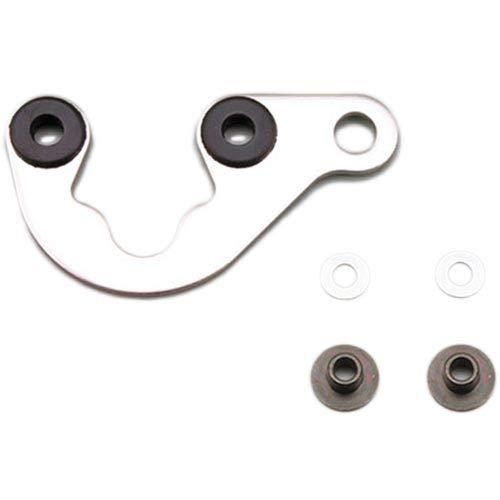 デイトナ(Daytona) バイク用 メーターステー 取付幅45mm 取付M10 防振ラバー ステンレス製 左右共通サイド/曲げなし 63530 | 