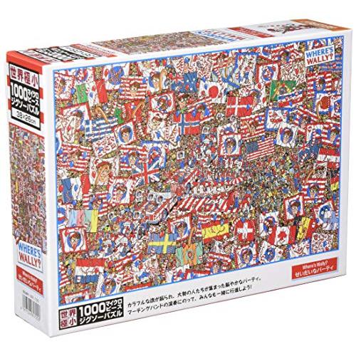 1000ピースジグソーパズル Where's Wally?せいだいなパーティ マイクロピース(26×38cm) | 