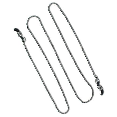 テーシーケース メガネチェーン フレームホルダー アンティークブラック 214BK 全長:70cm | 