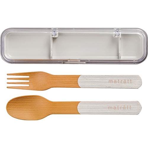 正和 日本製 抗菌 カトラリーセット matratt 木目調 カトラリーセット 18cm ホワイト | 