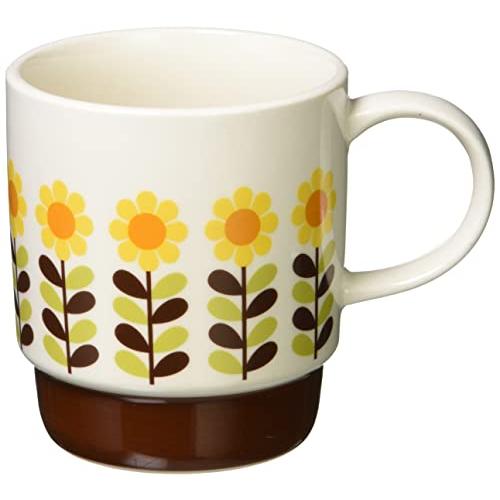 マルサン近藤 レトロ喫茶 マグカップ ブラウン 350ml 美濃焼 食洗器 電子レンジ対応 日本製 20663 | 