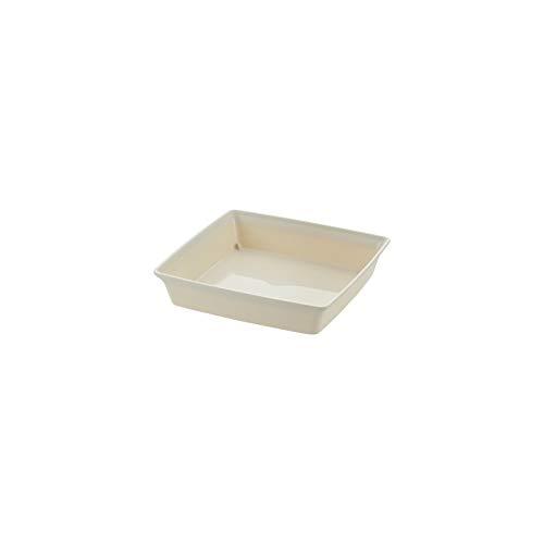 リッチェル プラ鉢用受皿 フォーレスクエアプレート ５号 ホワイト ホワイト | 