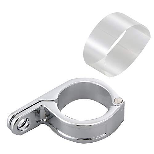 デイトナ(Daytona) バイク用 ウインカーステー 41mmフォーククランプ 取付穴10mm マルチフォーククランプ クローム 1個 693 | 