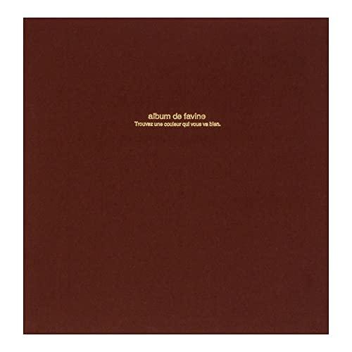 ナカバヤシ ファイル フエルアルバム ドゥファビネ Lサイズ ブラウン アH-LD-191-S | 