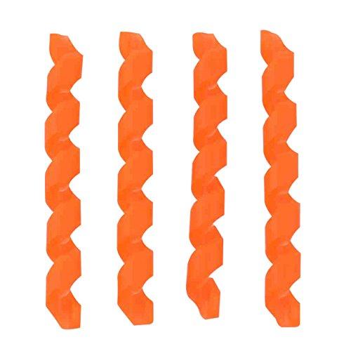 ノグチ(NOGUCHI) フレームプロテクター 4本入り 蛍光オレンジ 125887 | 