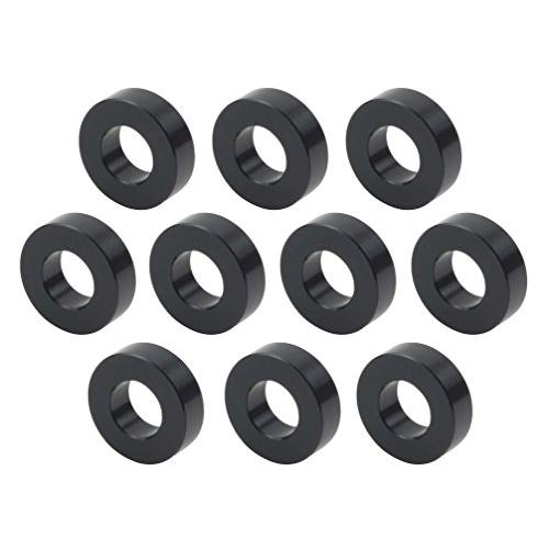 ポッシュ(POSH) バイク用品 アルミユニバーサルカラーセット 内径8mm外径16.5mm厚さt=5mm 10個入り ブラック 300508- | 