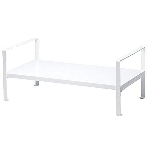 ソニック 机上台 2段階高さ調整付 幅490mm ホワイト DA-5904-W | 