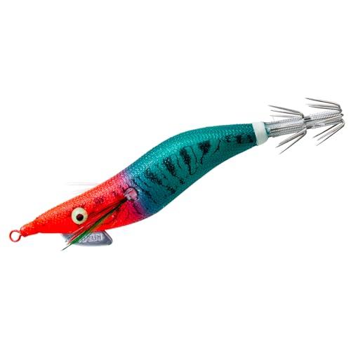 DUEL(デュエル) YO-ZURI(ヨーヅリ) エギ: アオリーQ 大分布巻 (S) Y2 2.0号: ブルー夜光レッドグリーン | 