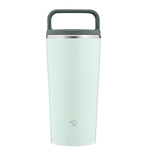 象印マホービン(ZOJIRUSHI) 水筒 ふた付きタンブラー キャリータンブラー 持ち運び可能 シームレスせん ハンドルタイプ 300ml ウ | 