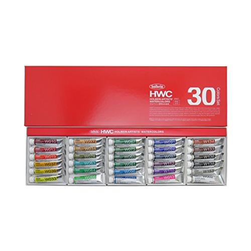 ホルベイン 透明水彩絵具 W407 5ml 30色セット 3407 | 