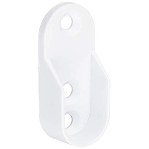 アイワ金属 アルミハンガーパイプ用 Uブラケット ネジ止 ホワイト | 