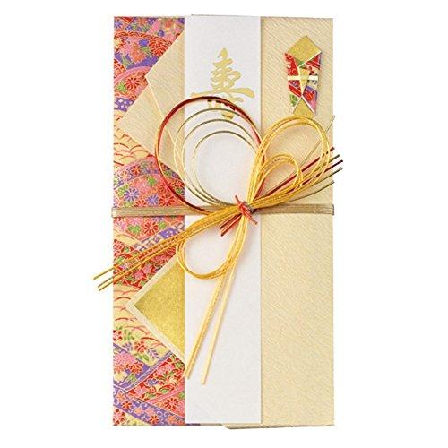 マルアイ 紙 口糊 祝儀袋 結婚式 デザイン 和風 ひより 赤 1枚 キ-646R | 