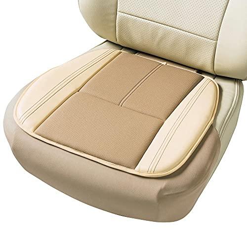 ボンフォーム(BONFORM) シートクッション ベーシックレザー 軽/普通車 ヒップ型 スカート型ストッパー付き ヒップガタ48x45x2cm | 