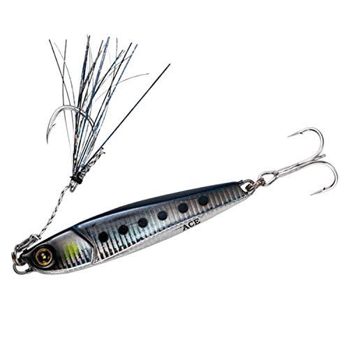 ハヤブサ(Hayabusa) メタルジグ FS415 ジャックアイ エース 60g #1 ライブリーイワシ FS415 | 