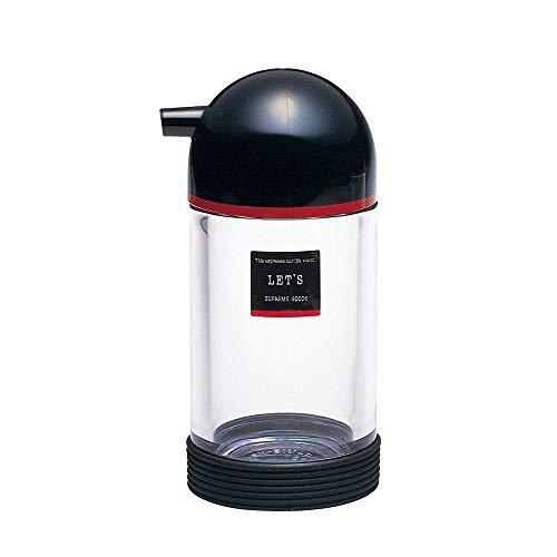 岩崎 調味料入れ ブラック 134ml レッツ しょうゆ差し 大 K-181LB | 