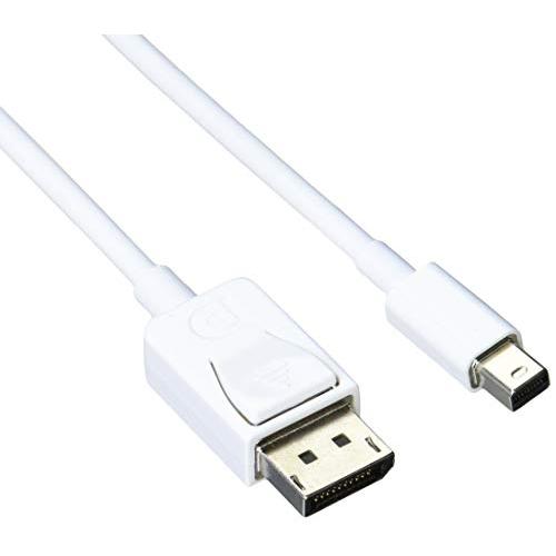 サンワサプライ Mini-DisplayPort 変換ケーブル 2.0m ホワイト KC-DPM2W | 