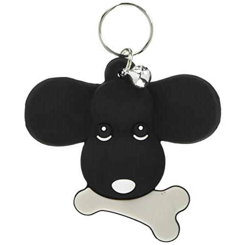 マグネット内蔵自転車用くっつきキーホルダー KC-DG-1BK カラー:ブラック | 