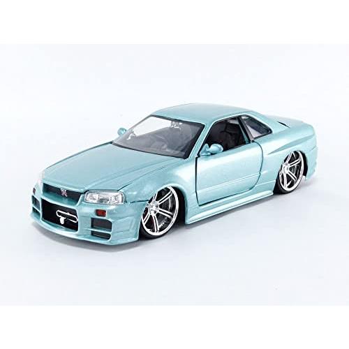 1:24 F&F Brian's Nissan Skyline G-TR R34 S.BL | 