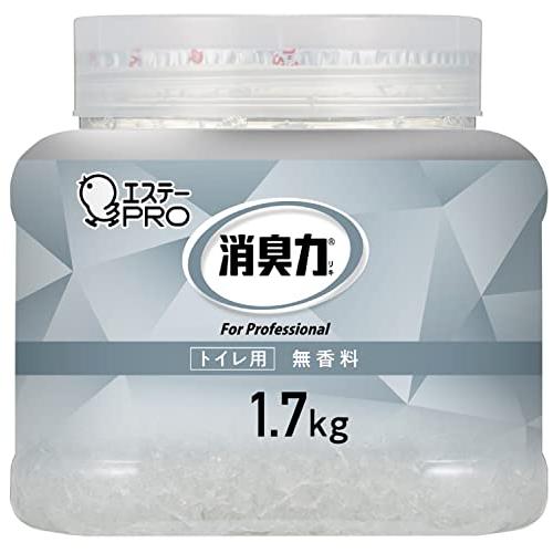 消臭力 業務用 クラッシュゲルタイプ トイレ用 本体 無香料 1.7kg サニティー トイレ 消臭剤 消臭 芳香剤 業務用消臭剤 エステーPRO | 
