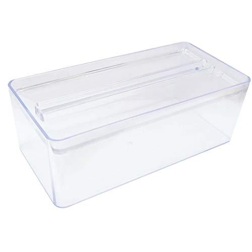 オーエ ペーパータオルケース クリア 縦26.5cm×横12.5cm×高さ9.5cm ティッシュケース 取り出しやすい スッキリおさまる 日本製 | 