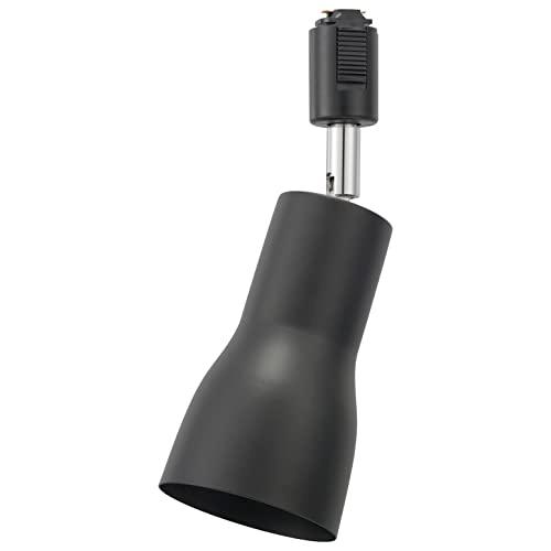 ダクトレール用スポットライト レールライト ライティングダクト用 E26口金 ブラック ORL-SE26F-K 06-5020 オーム電機 | 