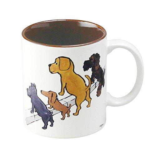アイトー(Aito) 磁器 レイモン・ サヴィニャック マグカップ 「清潔な街キャンペーン」アート マグカップ 犬 犬柄 コップ coffee | 
