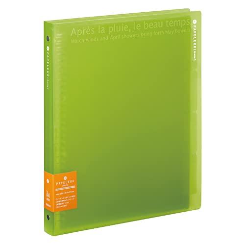 キョクトウ・アソシエイツ バインダー パペルールブリューム A4 30穴 グリーン LN224G | 