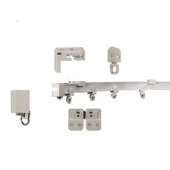 ジェットイノウエ(JET INOUE) アジャスタブルカーテンレール 部材付き 乗用車・トラック用 カーテンレール 長さ5m 508577 | 