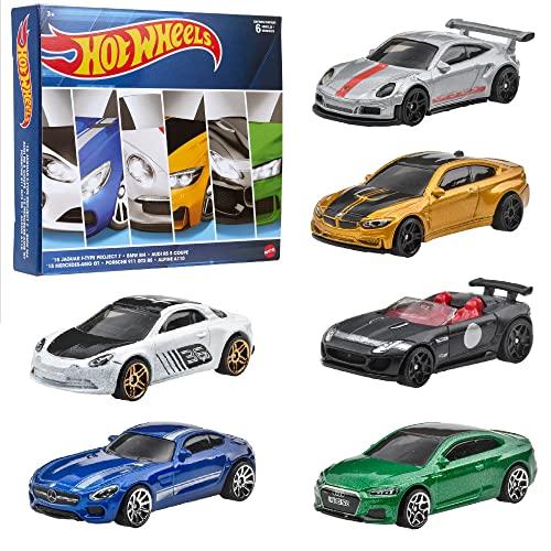 ホットウィール(Hot Wheels) ヨーロピアン カーカルチャー マルチパック ミニカー6台入3才~ HDH51 ミニ | 