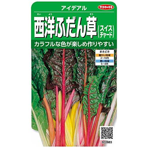 実咲野菜 アイデアル 西洋ふだん草 スイスチャード 小袋002963 | 