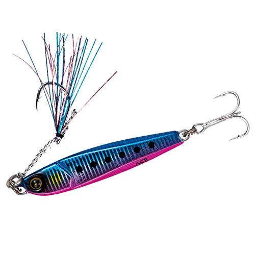 ハヤブサ(Hayabusa) メタルジグ FS415 ジャックアイ エース 30g #2 ケイムラブルピンイワシ FS415 | 