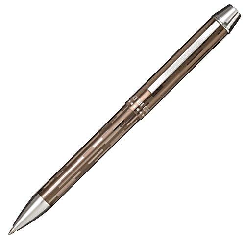 セーラー万年筆 多機能ペン 3色+シャープ メタリノ4 ブラウン 16-0222-280 | 