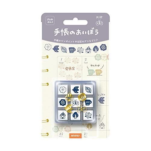 ビバリー スタンプ ハンコ 手帳小物 手帳のあいぼう 北欧 TSW-112 | 