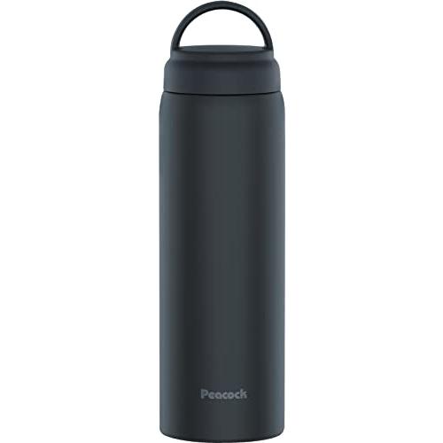 ピーコック魔法瓶工業(The-peacock) ピーコック 水筒 600ml 真空断熱 保温 保冷 取っ手付き 軽い シンプル マグ 洗いやすい | 