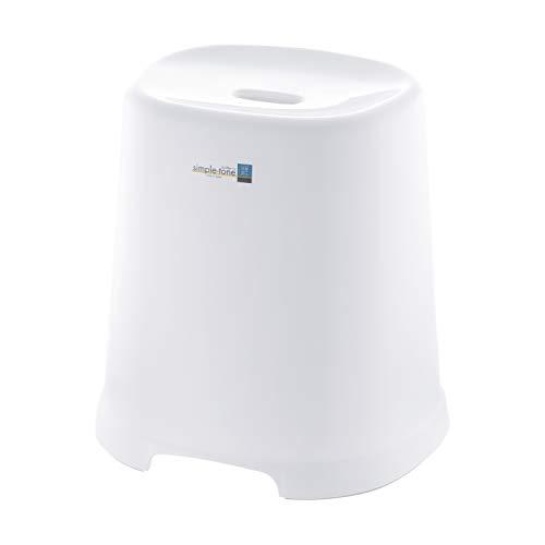 リッチェル シンプルトーン 腰かけ 40H ホワイト | 