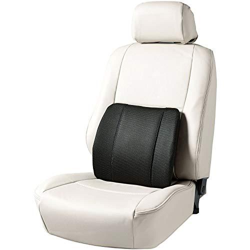 ボンフォーム(BONFORM) サポートクッション 爽快メッシュ 背当て 腰当て ブラック 10×36×37cm 軽普通車用 5249-08BK | 