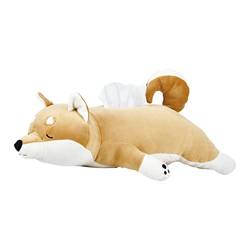 りぶはあと 2WAYティッシュカバー プレミアムねむねむアニマルズ 柴犬のコタロウ (全長約48cm) 吊り下げ おしゃれ 18511-44 | 