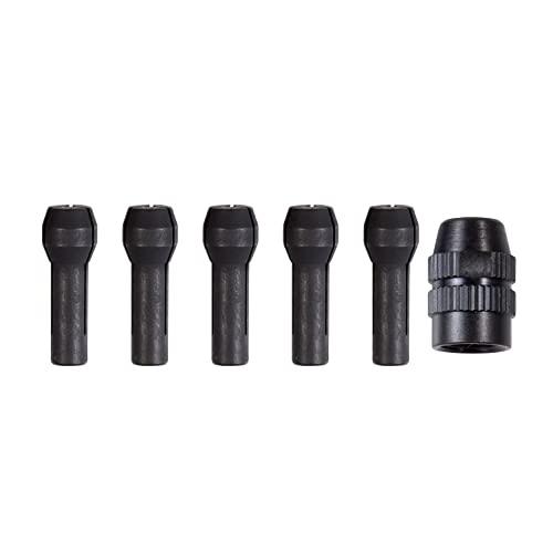 プロクソン(PROXXON) コレットチャック5種セット チャックカバー付 サイズ1.0・1.5・2.0・2.35・3.0mm No.28891 | 