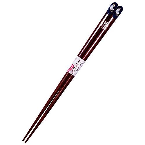 若狭 塗箸 ふりむき 干支の箸 えとのはし 酉(とり) 23cm 日本製 12919-0 | 