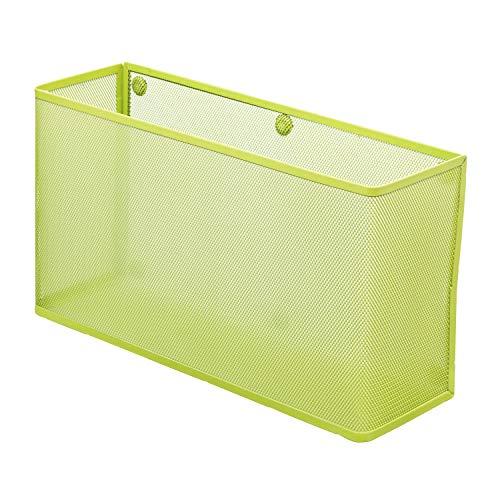 リヒトラブ マグネットポケット A4 ヨコ ワイド 黄緑 A7395-6 | 