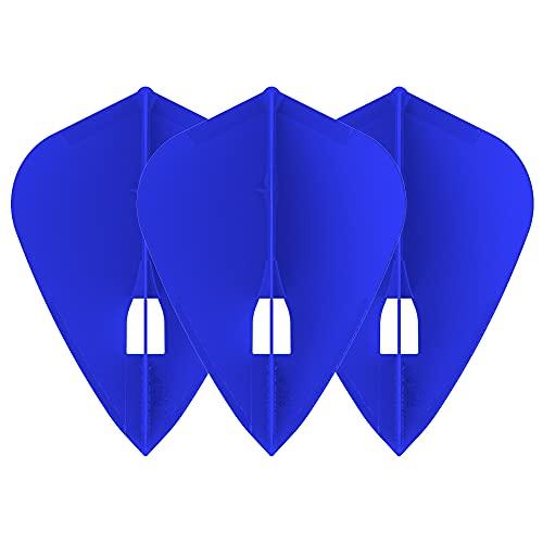 ダーツフライト L-style エルスタイル フライトエル カイト ブルー (Flight-L L4c kite blue) | シャンパンリン | 