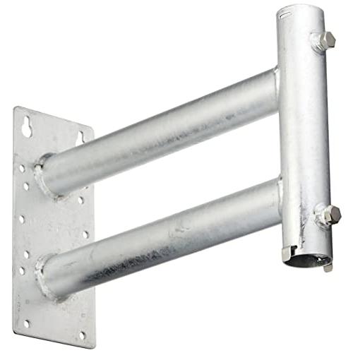 マスプロ電工 サイドベース UHFアンテナ+BS・CSアンテナ設置用 適合マスト22~32mm 溶融亜鉛メッキ SB3230 | 