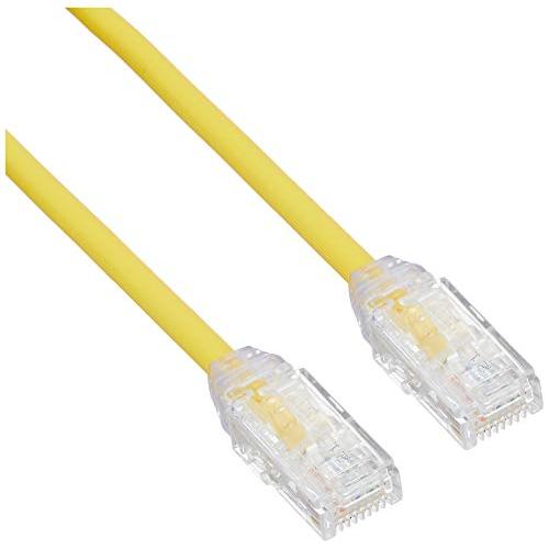 パンドウイットコーポレーション LANケーブル Cat6A 超極細 プロ仕様 1m 黄 UTP28X1MYL | 